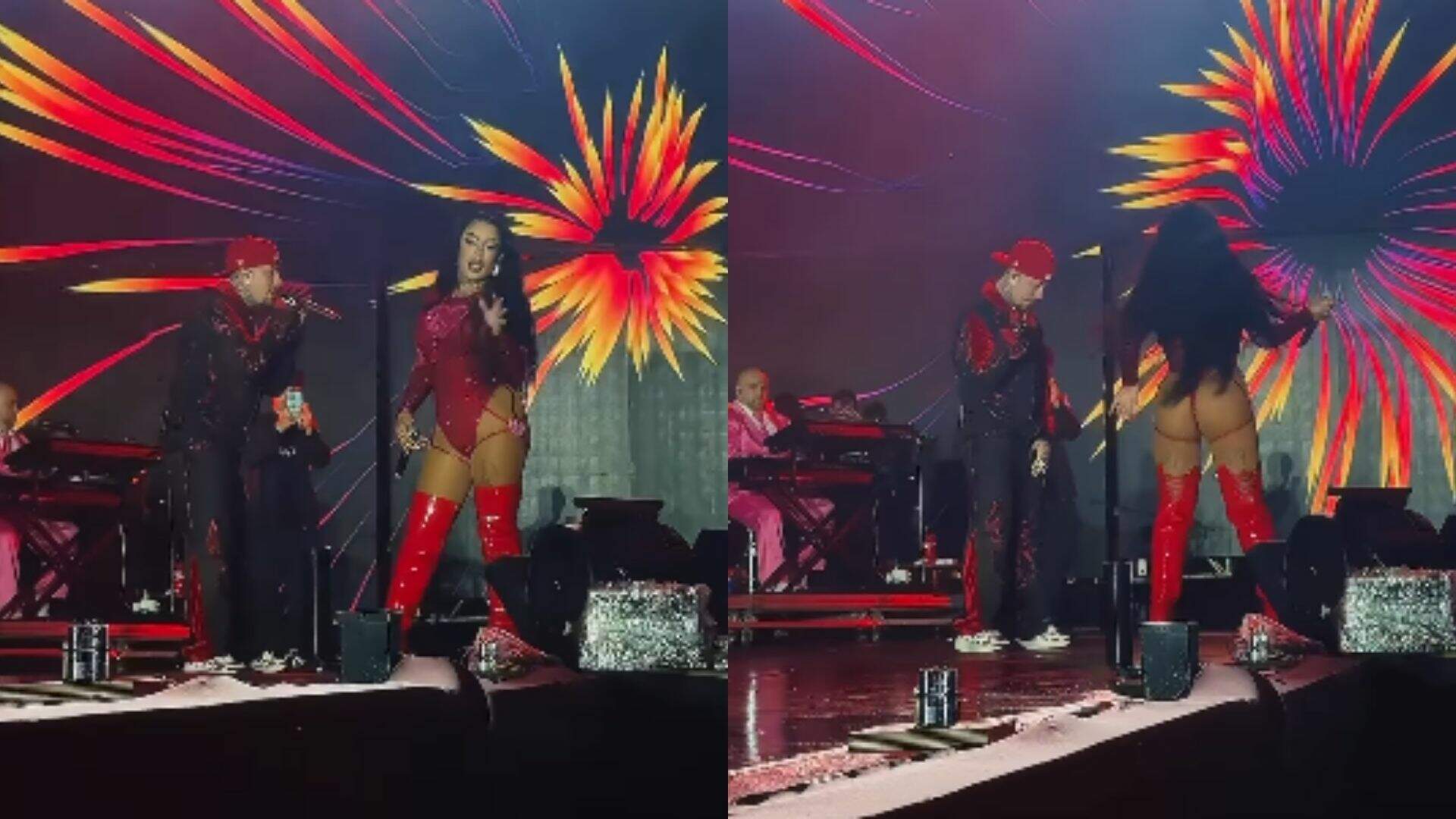 MC Daniel e Gloria Groove se encontram ao vivo pela primeira vez para cantar “Nunca Mais”