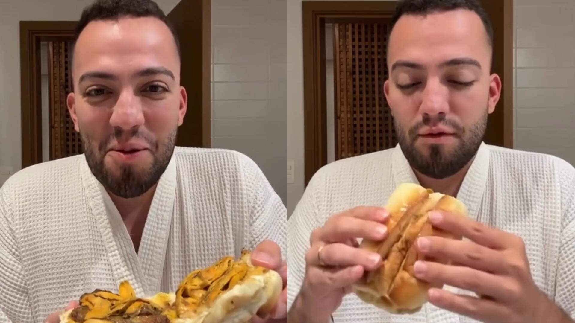 Lucas Rangel prova X-Caboquinho e se impressiona