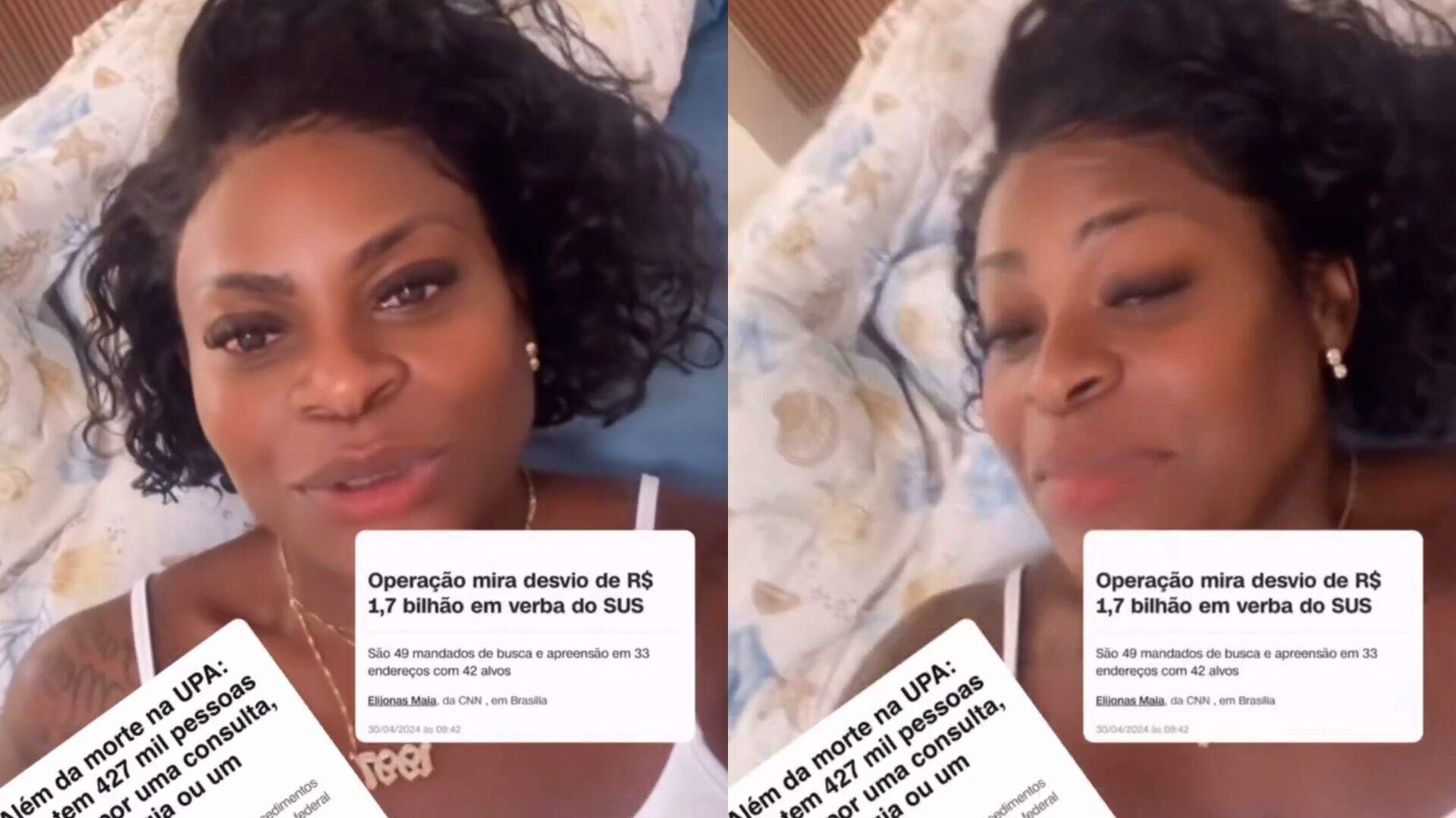 Jojo Todynho critica Ministério da Saúde por “shade” na internet - Metropolitana FM