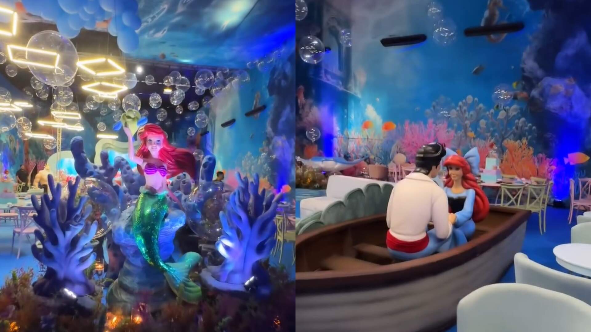 Tata Cocielo eleva nível de festa infantil da filha e brinca com Julio: “Era só um bolinho!”