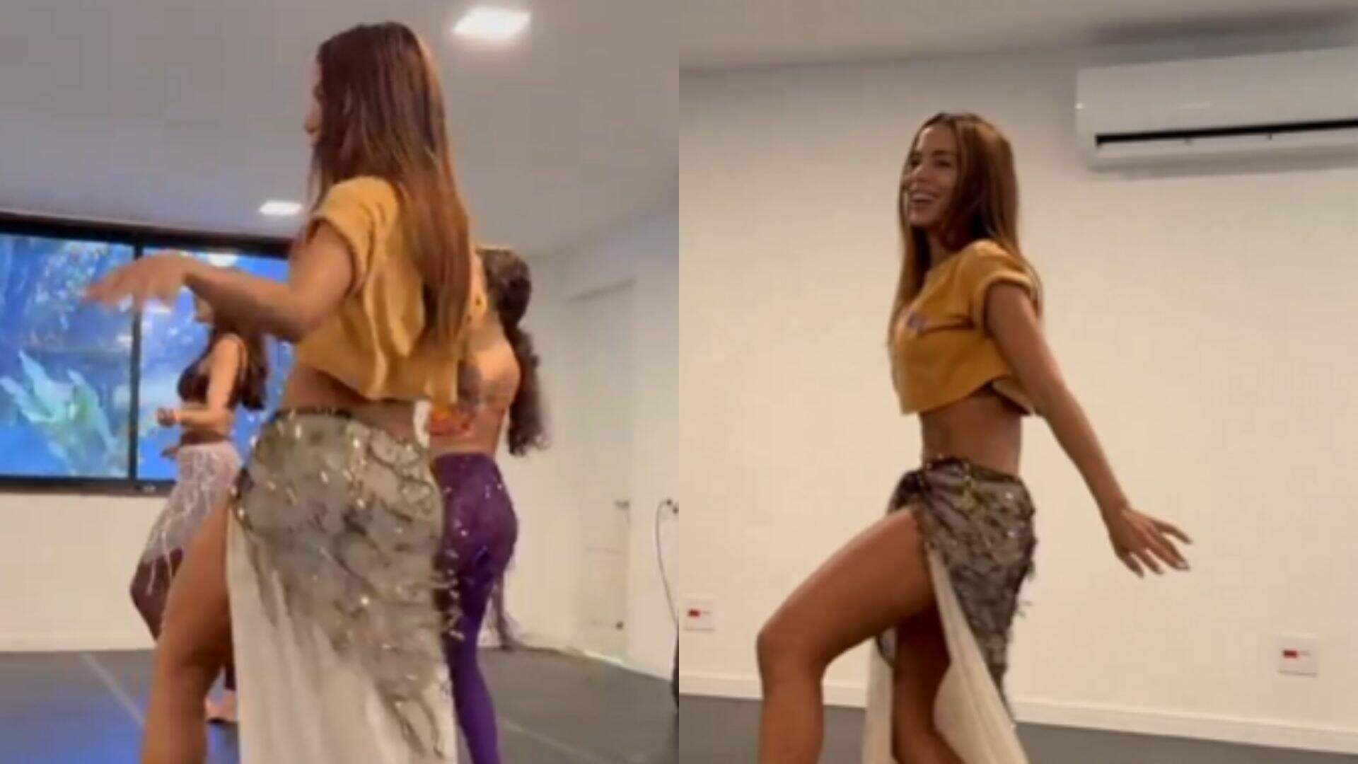 Anitta surpreende ao revelar aulas de dança do ventre