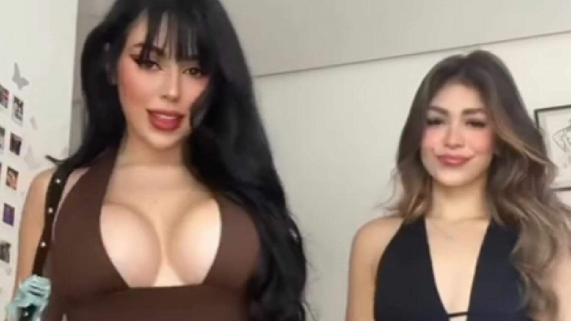 Melody e Bella dançam juntas e encantam seguidores com sintonia