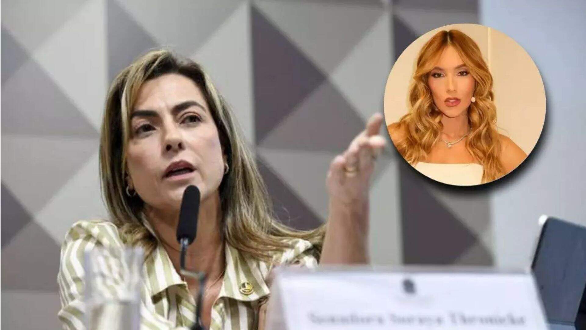 Na CPI das Bets, Soraya Thronicke questiona motivo da mãe de Virginia não fazer apostas
