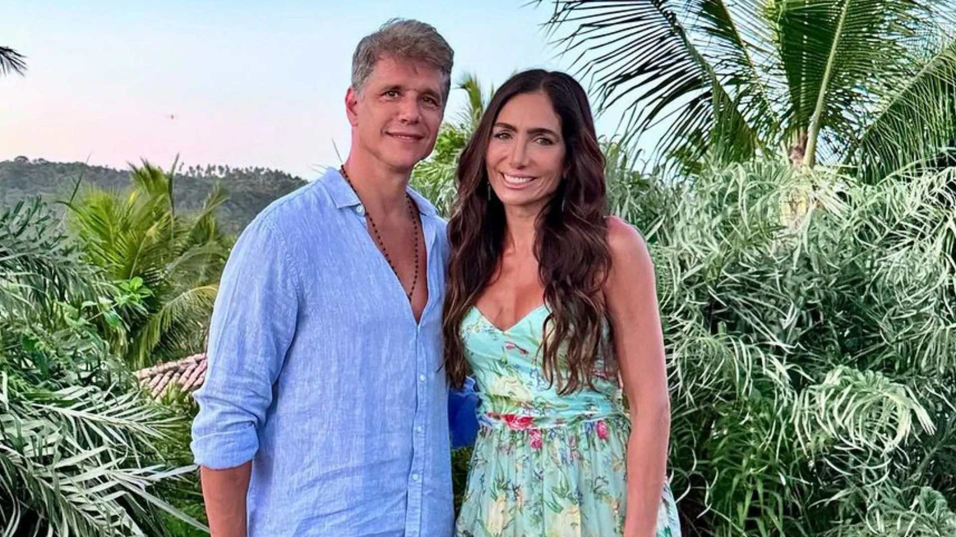 Márcio Garcia e a esposa, Andrea, falam sobre casamento duradouro: “É sobre ceder e ouvir”