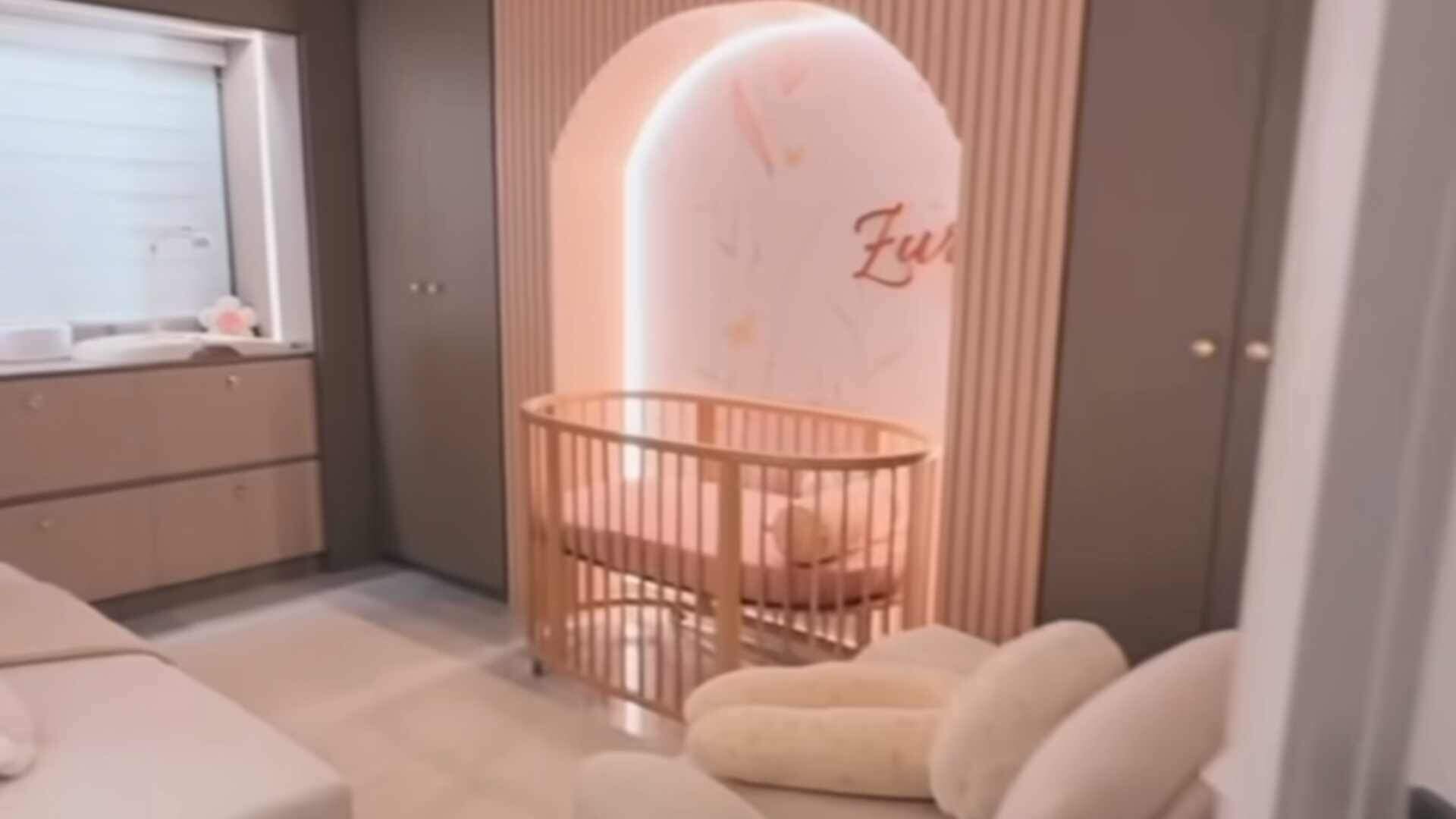 Brunna Gonçalves revela quarto luxuoso da filha Zuri em Miami