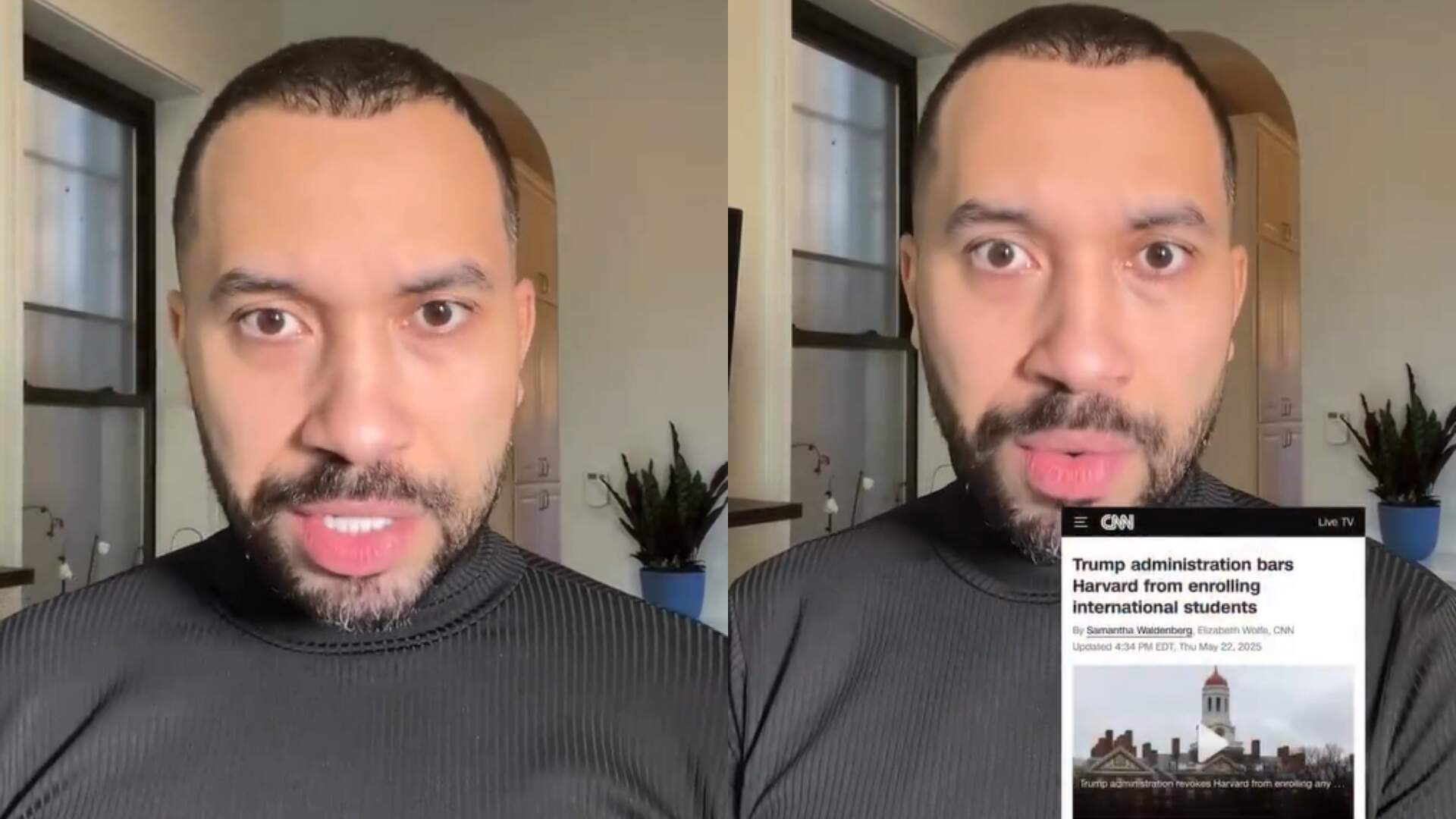 Gil do Vigor critica decisão do governo Trump contra alunos estrangeiros em Harvard