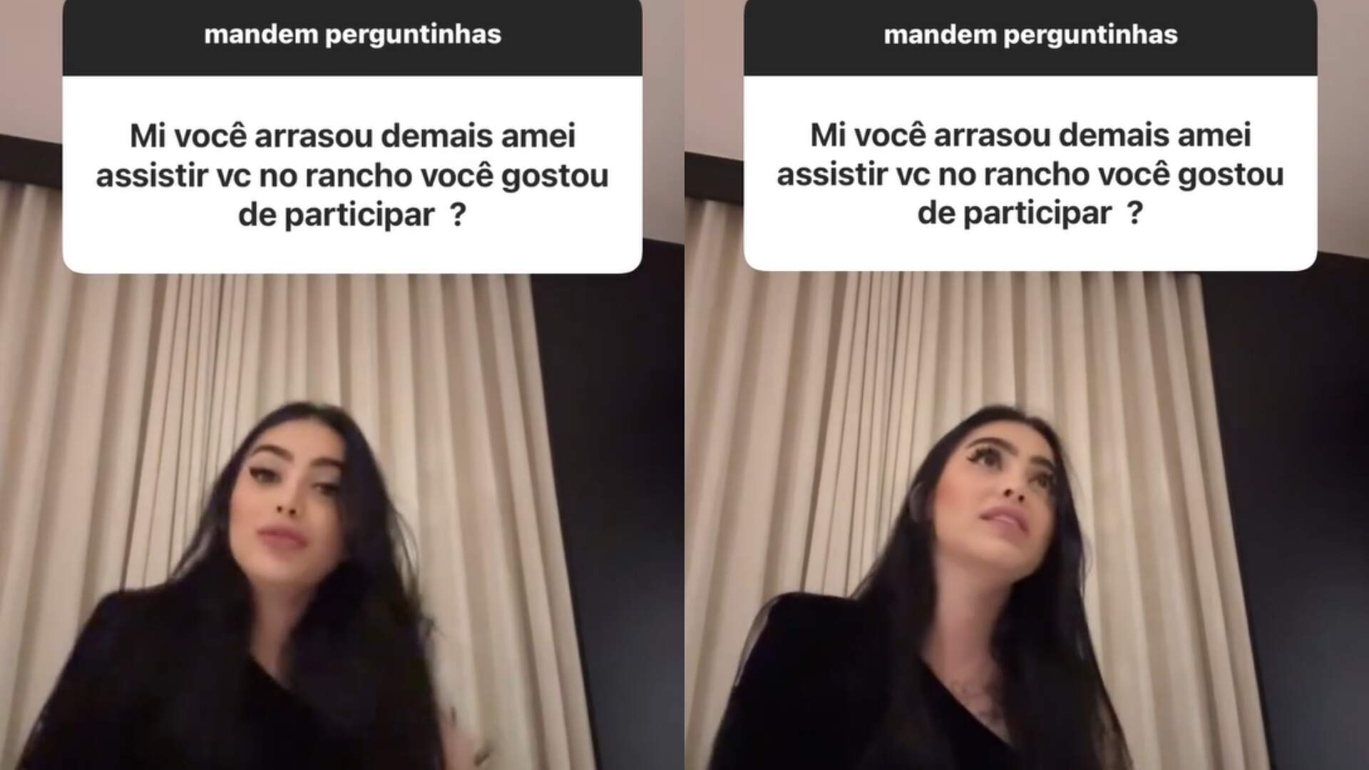 MC Mirella conta como foi a experiência no rancho do Maia