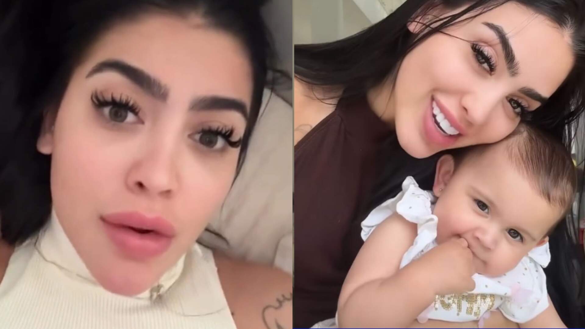 MC Mirella explica por que não expõe a filha nas redes sociais