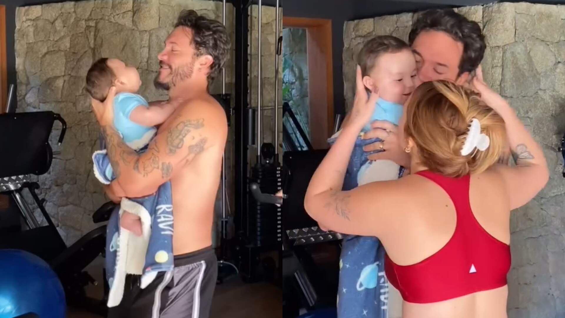Viih Tube e Eliezer exibem momento fofo ao lado do filho