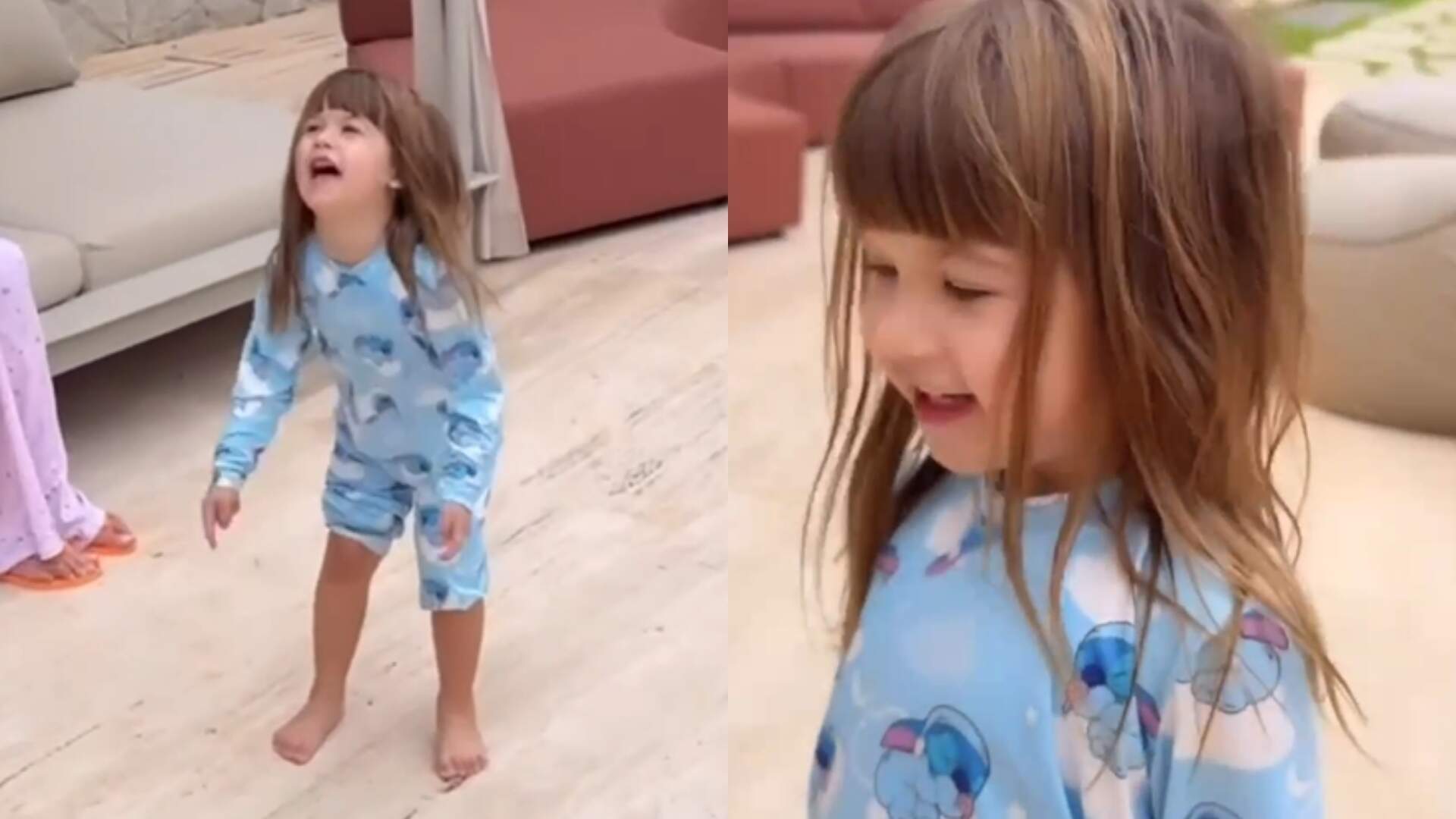 Maria Alice dança ao som de Xuxa e comemora seus 4 anos com alegria