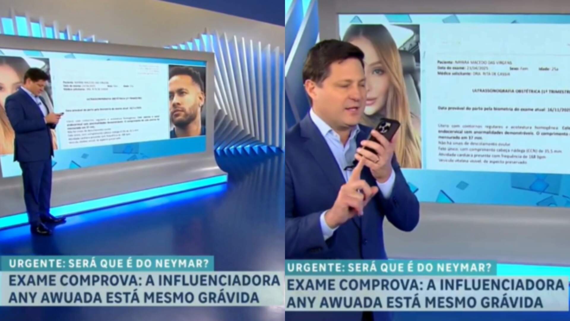 Exames comprovam que Any Awuada, que disse ter ficado com Neymar, está grávida
