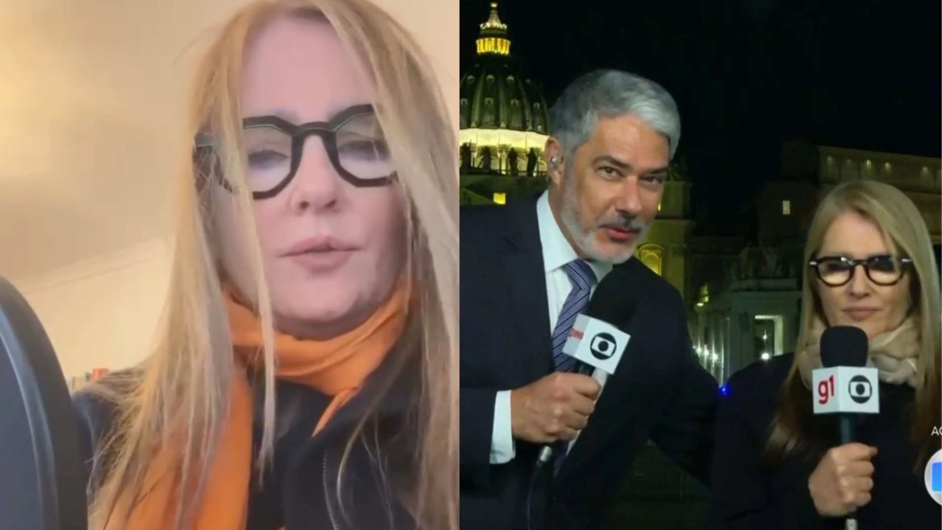 Ilze Scamparini explica desconforto ao vivo e agradece Bonner: “Fico devendo esse abraço”