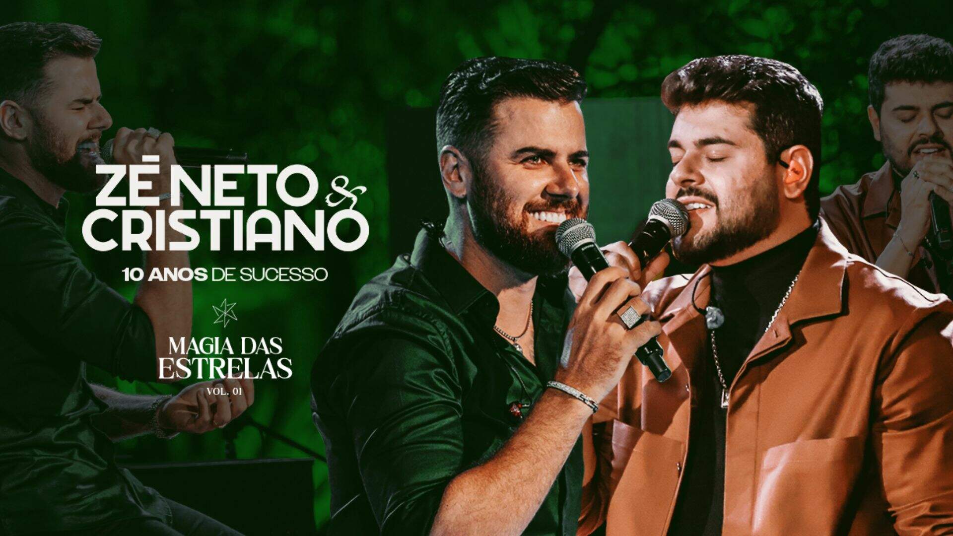 Zé Neto & Cristiano lançam a primeira parte do Acústico “Magia Das Estrelas”, com inéditas e regravações