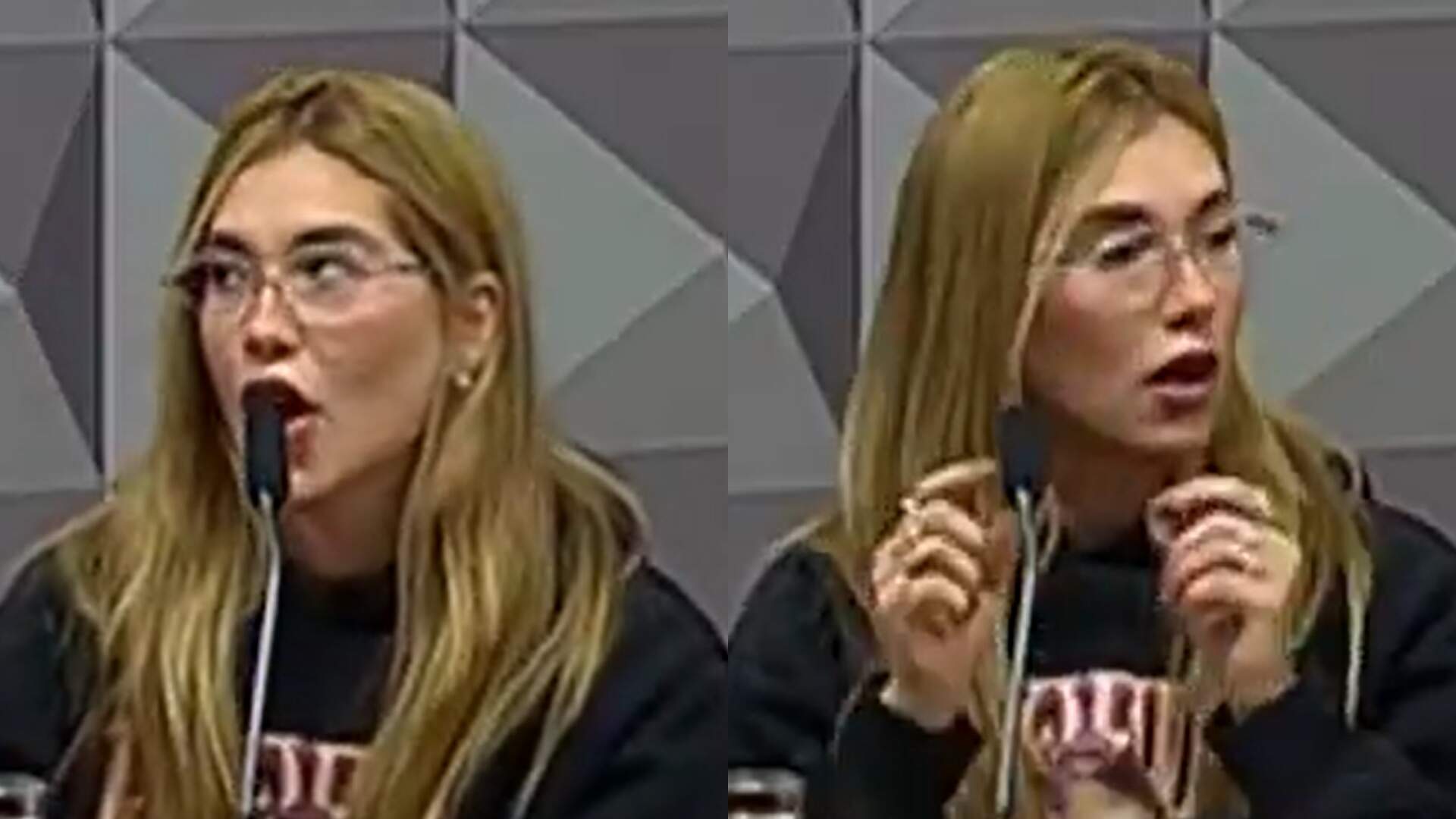 Virginia confunde microfone com canudo durante CPI e cena viraliza