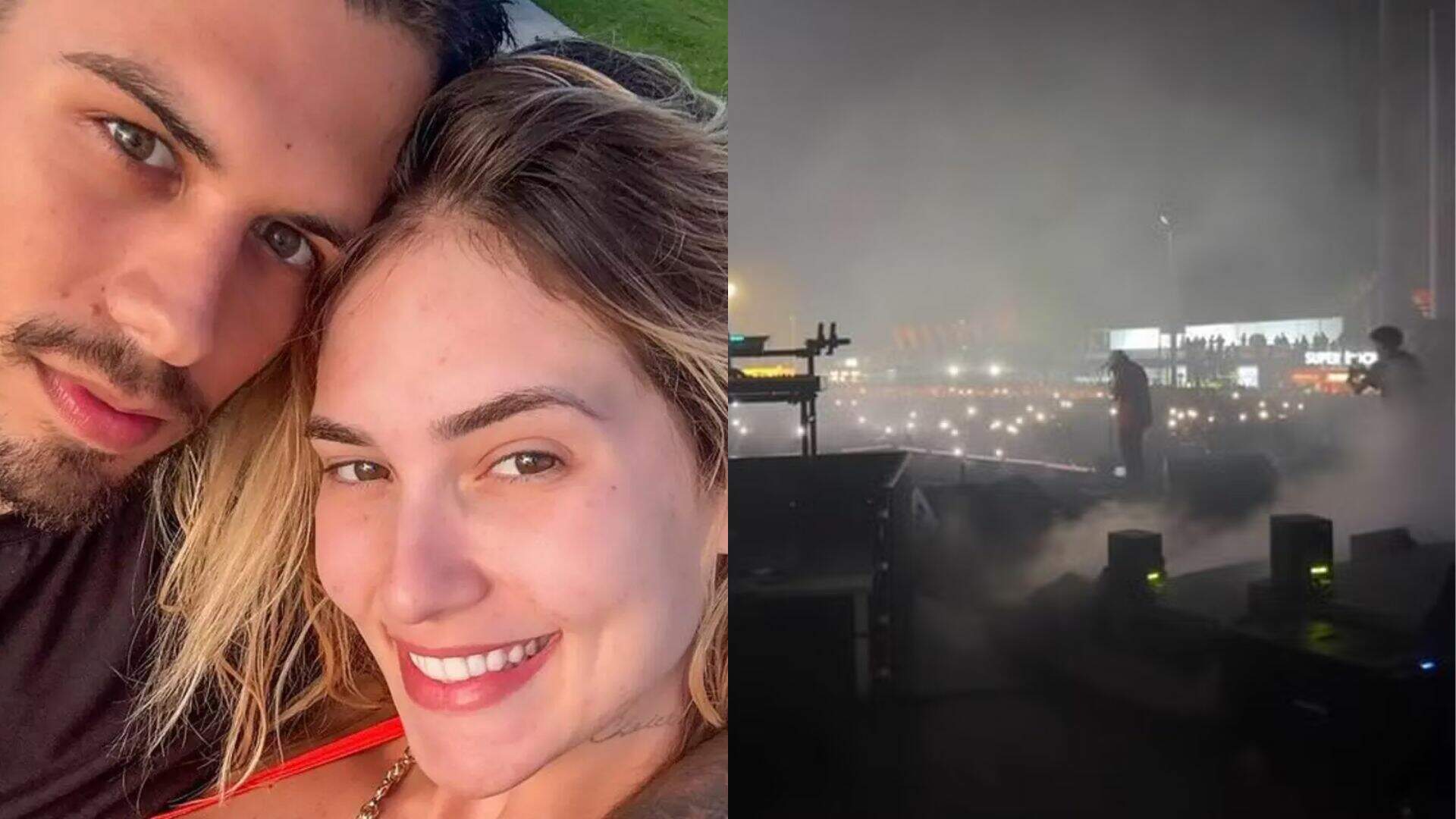 Zé Felipe se emociona no primeiro show após separação de Virginia