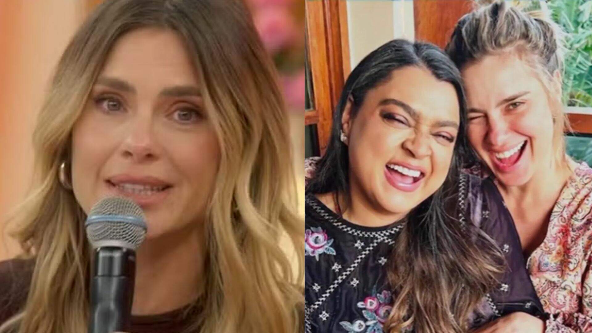 Carolina Dieckmann se emociona ao pedir orações para a cantora Preta Gil