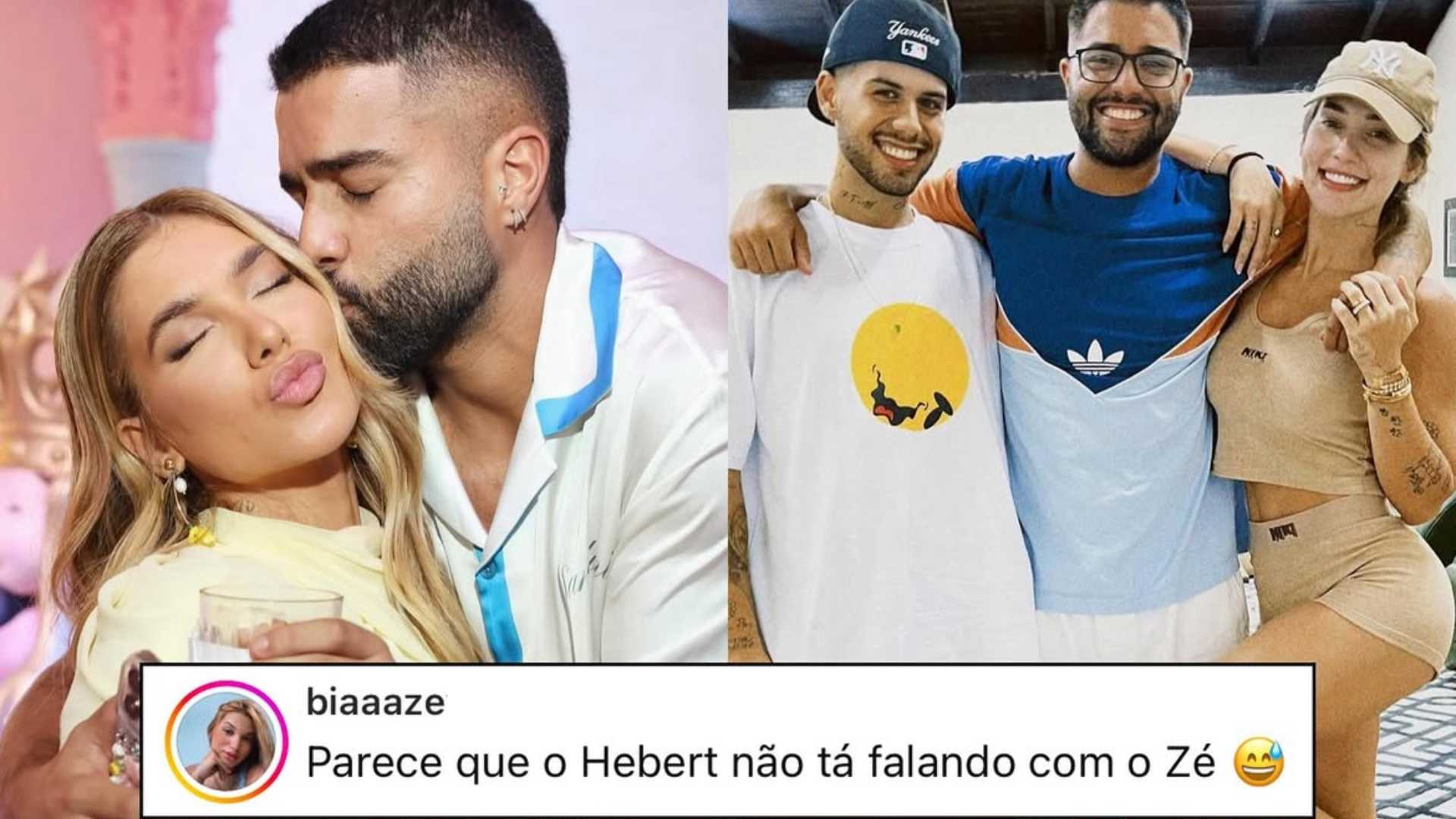 Ausência de Zé Felipe em fotos de Hebert chama atenção em aniversário de Maria Alice