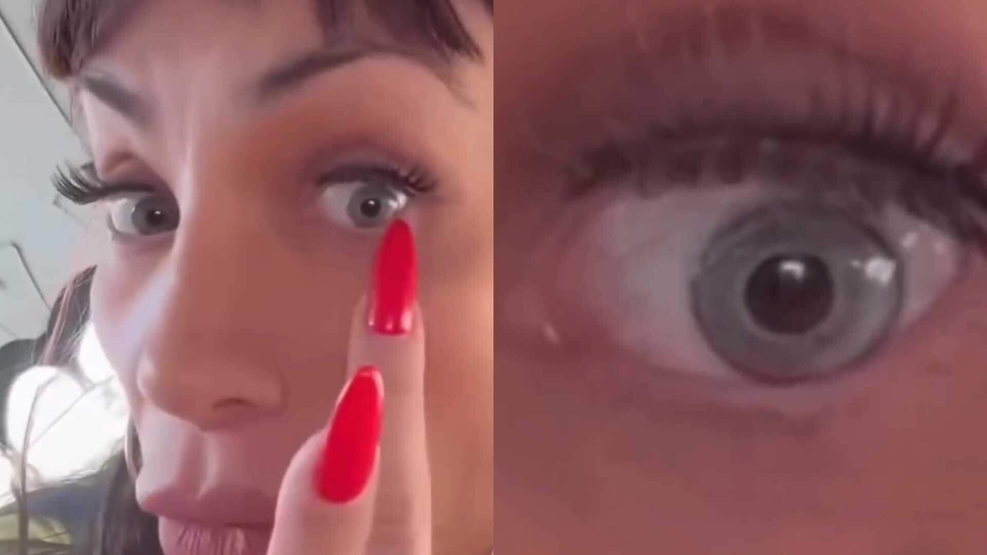 Maya Massafera exibe resultado de cirurgia para mudar cor dos olhos