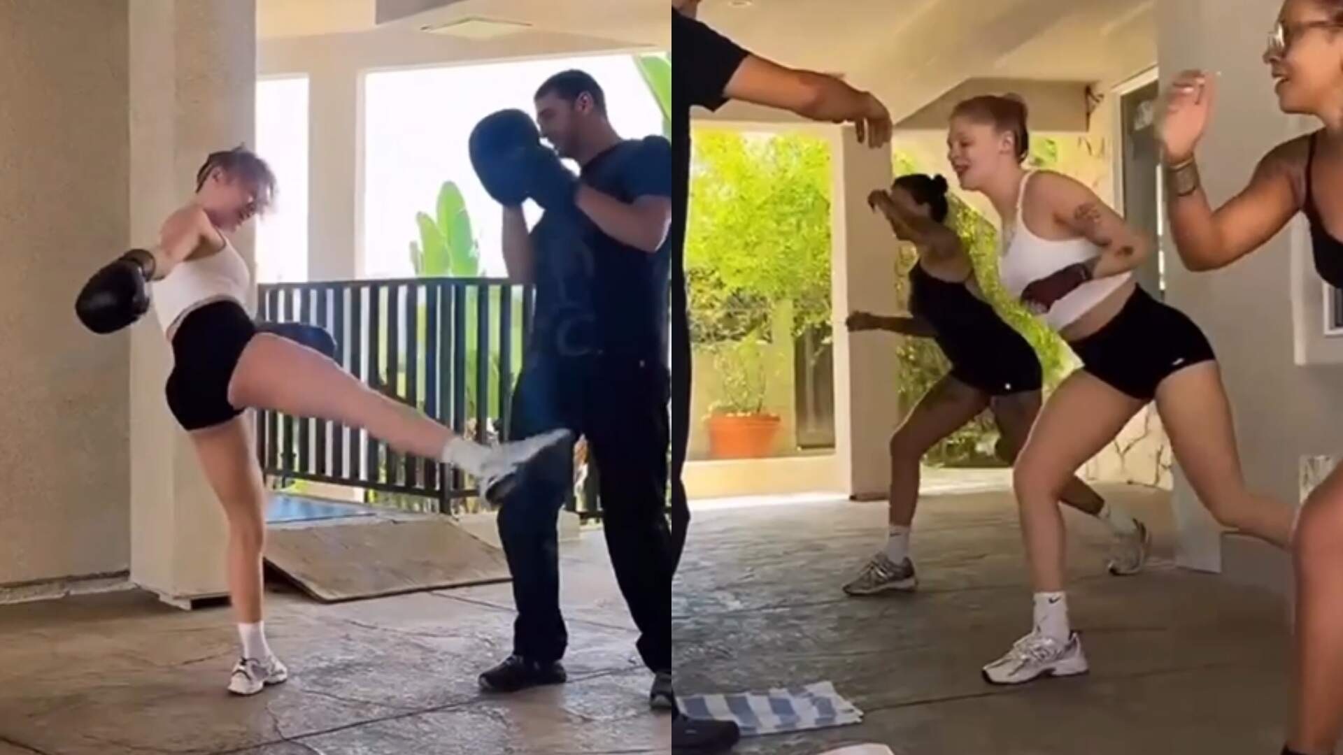Luísa Sonza mostra rotina intensa de treino com muay thai