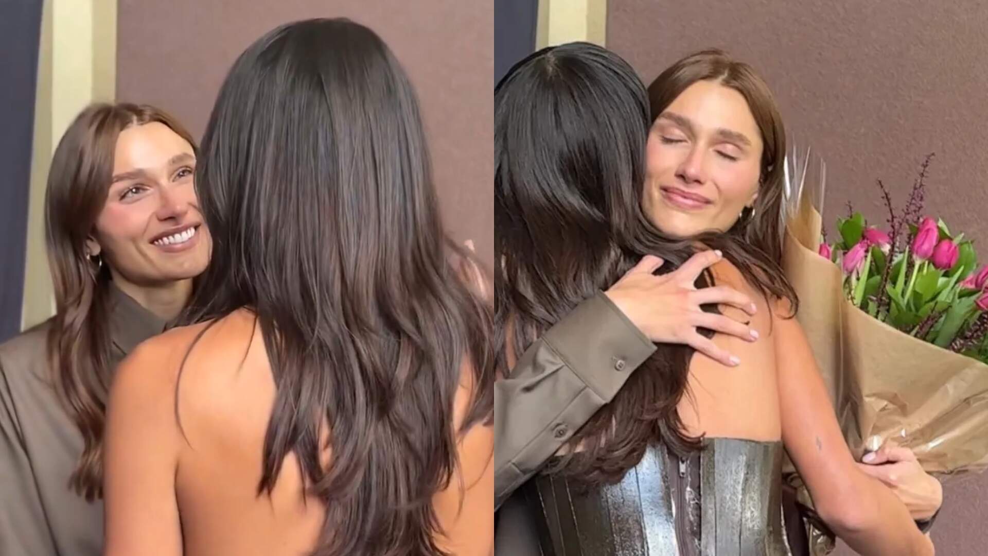 Sasha se emociona com fala de Bruna Marquezine em desfile de sua marca